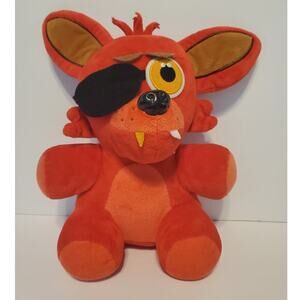 5 Nights at Freddy's Foxy Plush  8" + 3" ears no tush tag